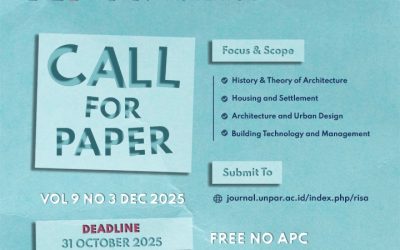 Call for Papers – Jurnal RISA Vol. 9 No. 3 (December 2025)